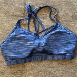 Zyia blue strappy bra